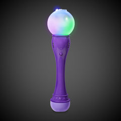 LED Purple Bubble Wand