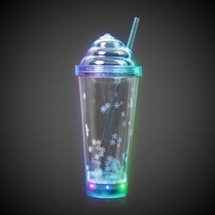 LED Blue Ice Cream Soda 13 oz. Tumbler