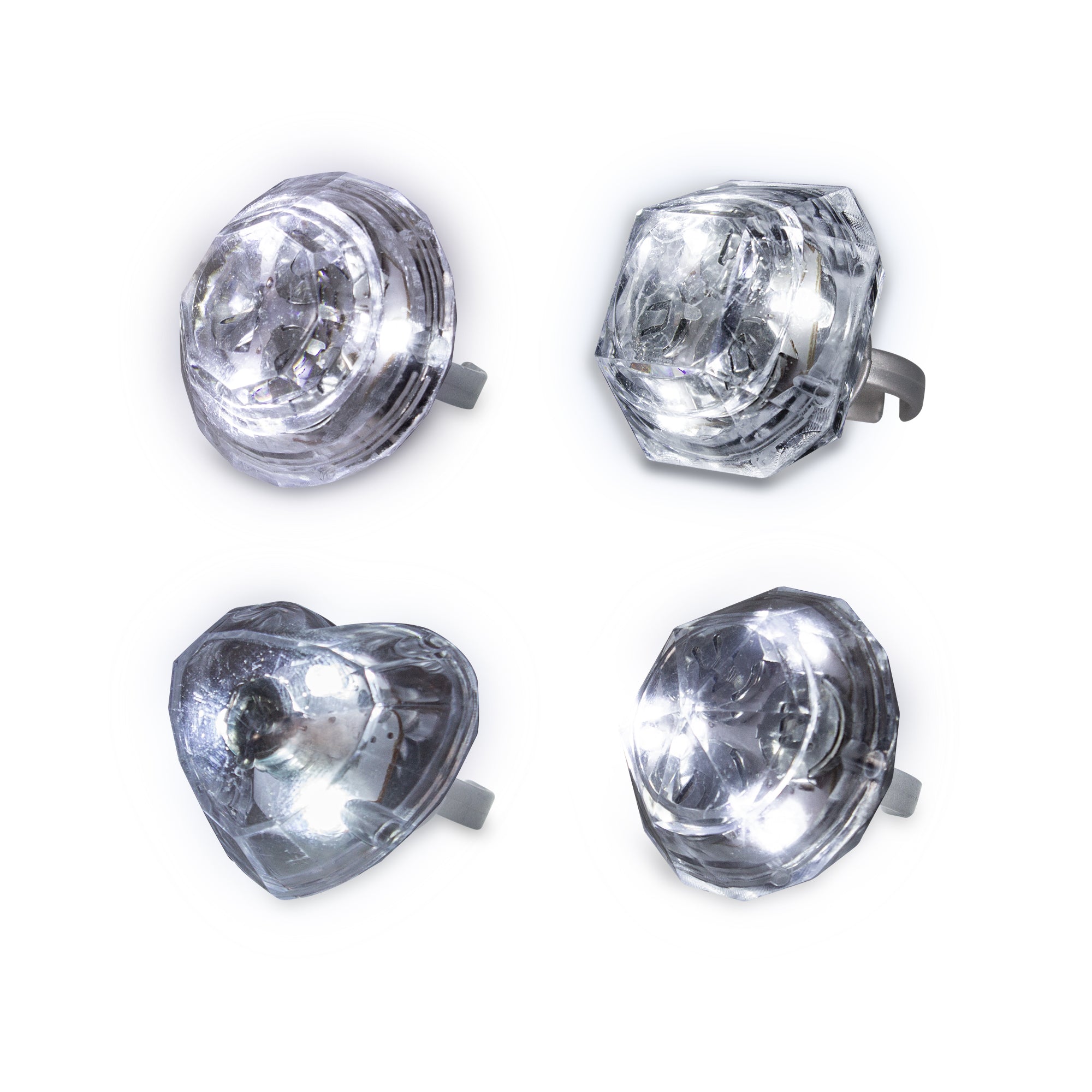 2000s Led Rings LED Diamond Bling Ring - 24 pack – Windy City Novelties
