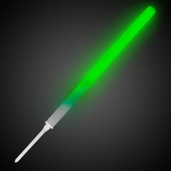 Green 10" Glow Sticks With Spikes