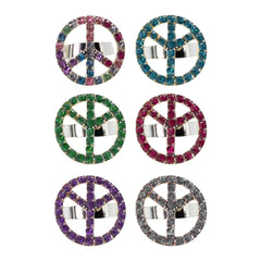 Peace Bling Rings