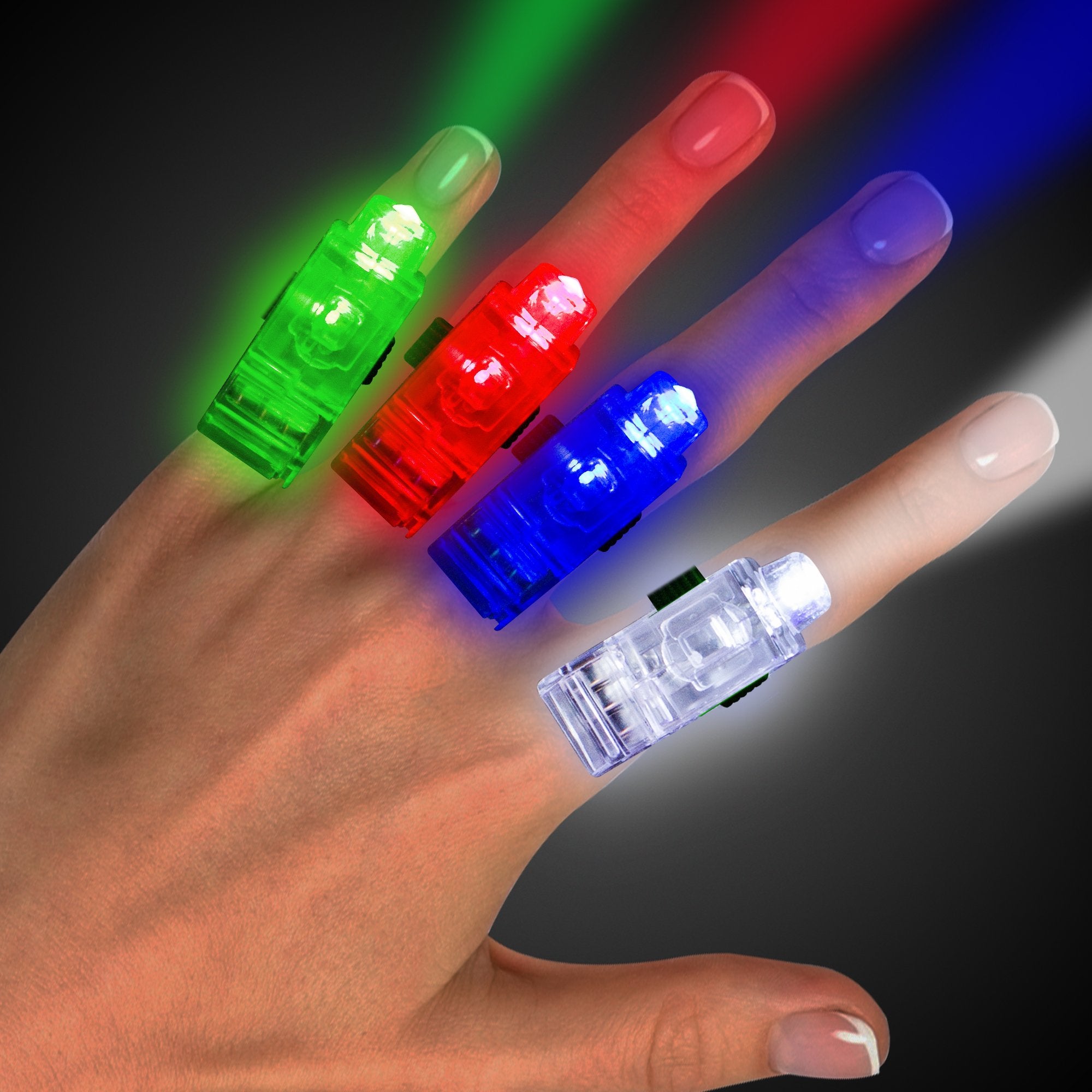 LED Finger Light Rings- Unit of 36 – Windy City Novelties