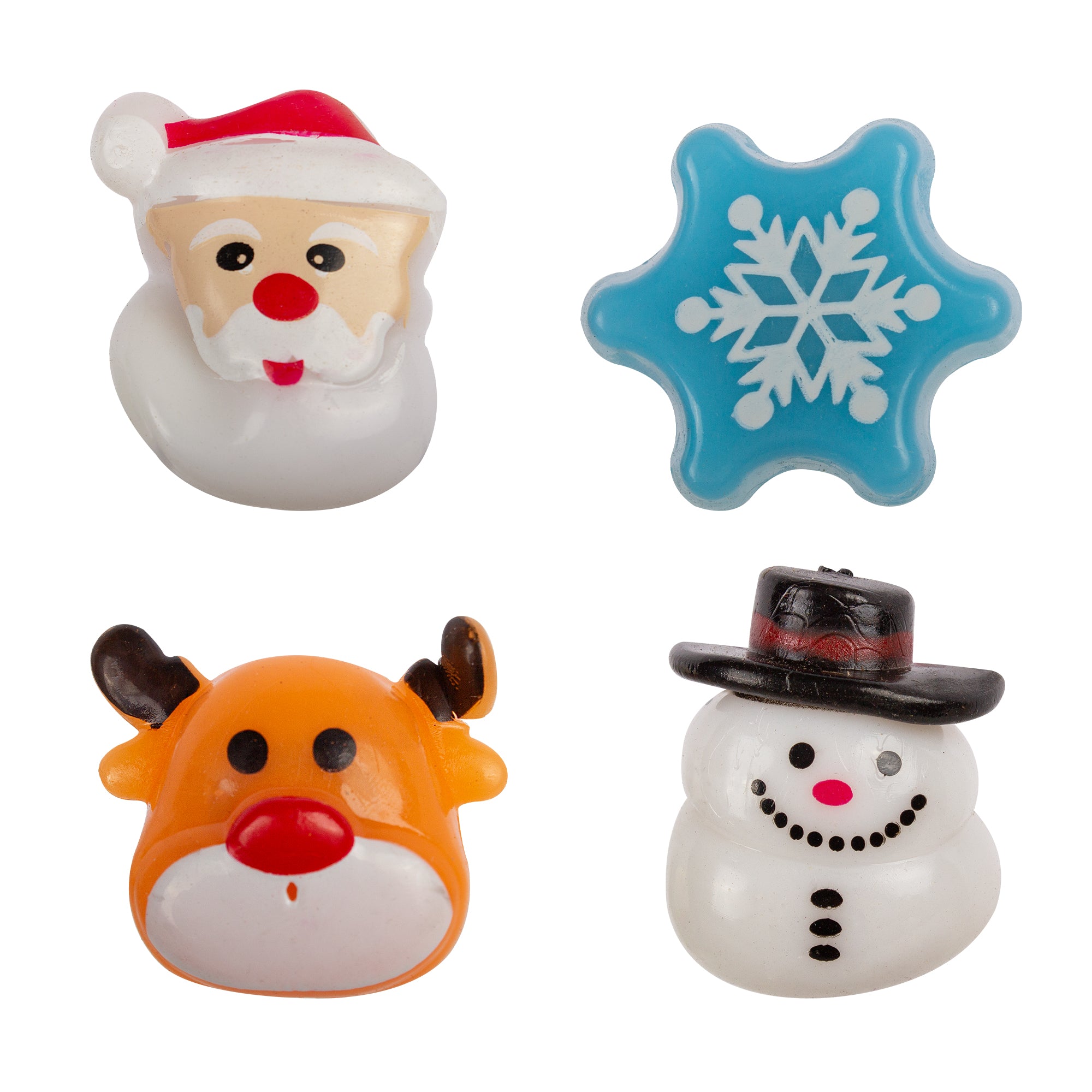Led Christmas Rings Assorted LED Christmas Rings | Windy City Novelties