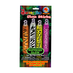 Assorted Animal Print 6" Glow Sticks