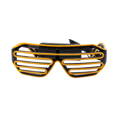 Yellow EL Wire Slotted Shades