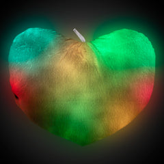 LED Heart Pillow