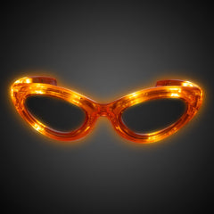 LED Orange Sunglasses