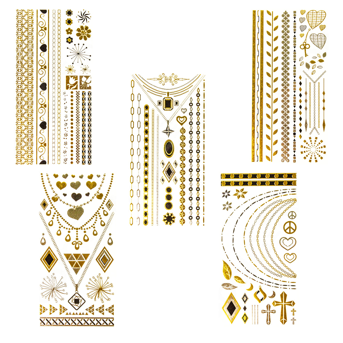 Metallic Temporary Tattoos
