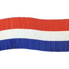 Patriotic Crepe Paper Streamer