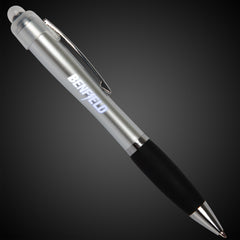 LED Silver Stylus Pen