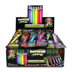 Assorted 6" Glow Sticks Retail Counter Display
