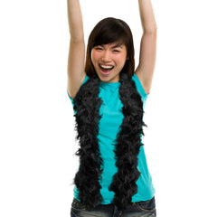 Black Feather Boa