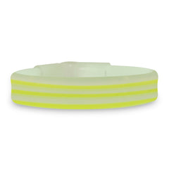 Green Triple Wide 9" Glow Bracelets