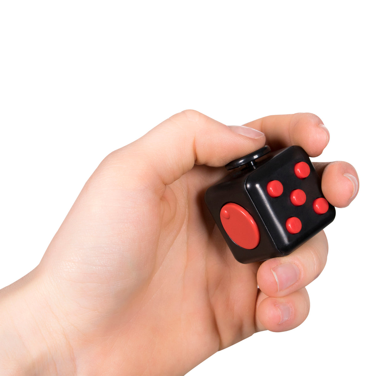 Black & Red Focus Cube