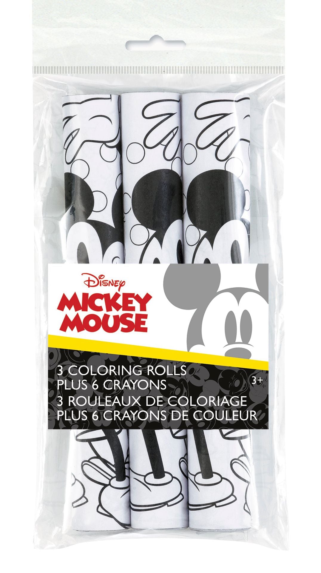 Papers Decreasing Image Disney Mickey Mouse Paper Coloring Rolls & Crayons, 3ct – Windy City ...