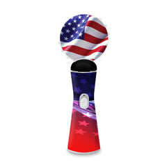 LED American Flag Coin Spinner Wand