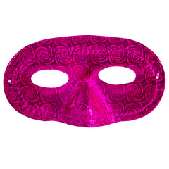 Colorful Metallic Half Masks