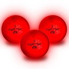 Night Flyer Red Golf Balls