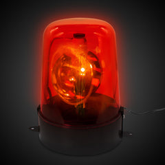 Red Orange Police Light