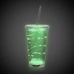 LED Green String Light Cup