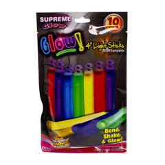 Assorted Colors 4" Glow Sticks