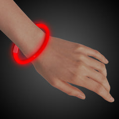 Red Glow 8" Bracelets