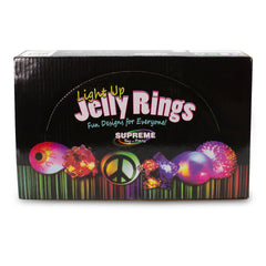 Assorted LED Jelly Rings