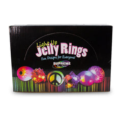 LED Love Star Jelly Rings
