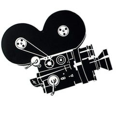 Movie Set Black & White Cutouts