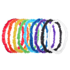 Assorted Plastic  Leis