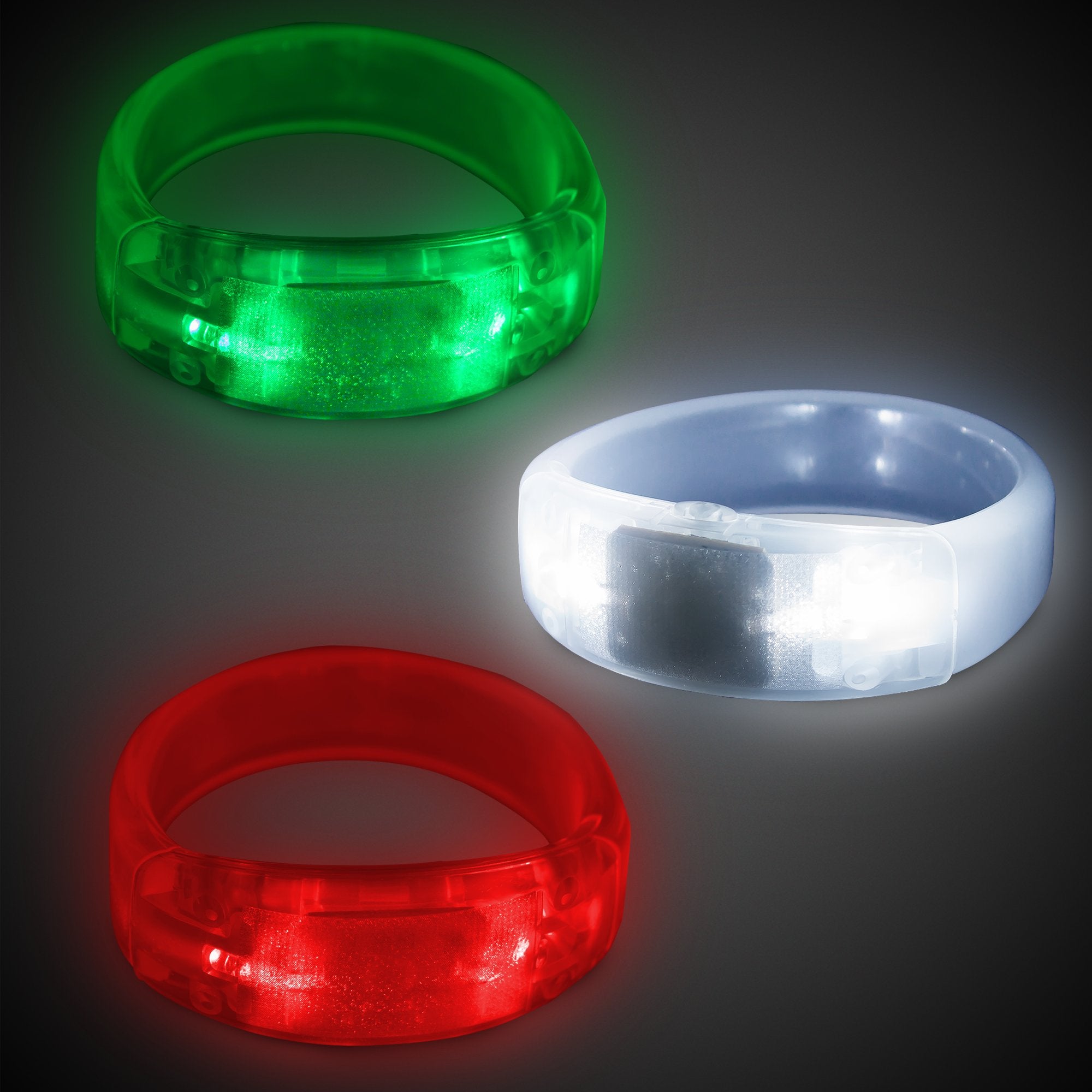 Led Bangles Assorted LED Bangle Bracelets -12 pack – Windy City Novelties