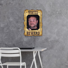 Wanted Reward Photo Holder