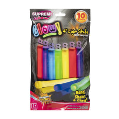 Assorted 4" Glow Sticks Retail Counter Display