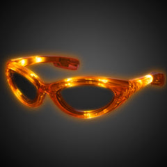 LED Orange Sunglasses