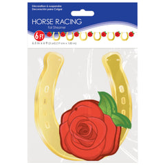Horse Racing Foil Streamer