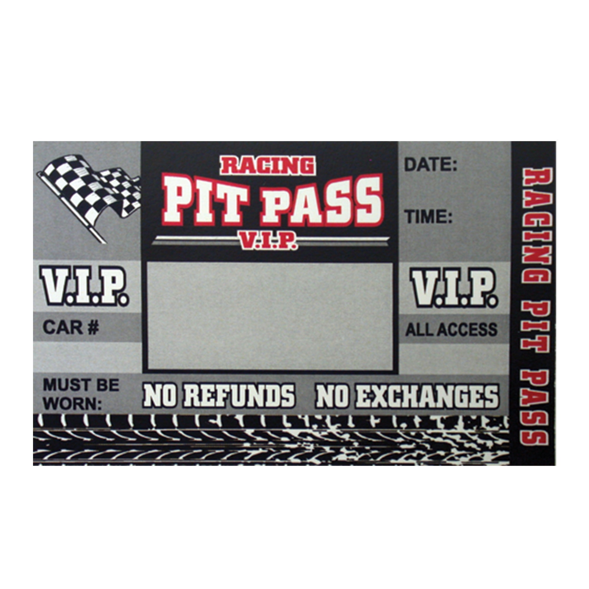 Racing Pit Pass Lanyard – Windy City Novelties