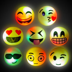 LED Emojicon Jelly Rings
