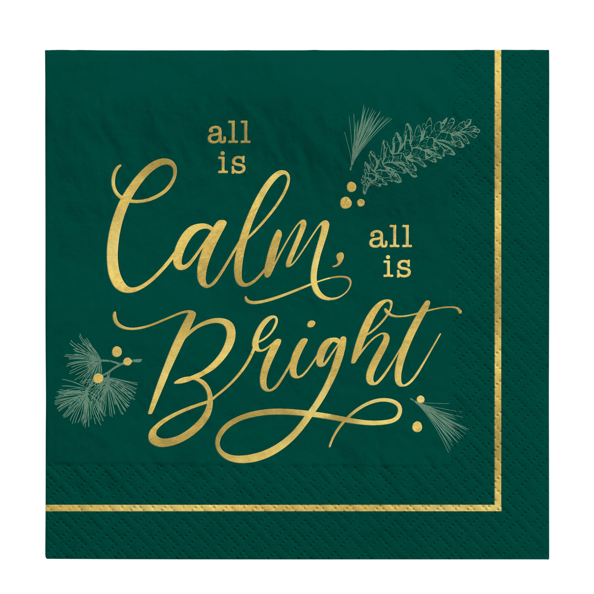 Calm & Bright Lunch Napkins