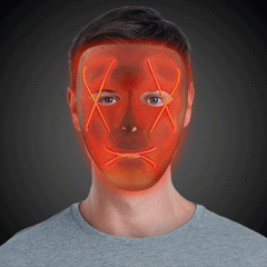 LED Assorted EL Wire Masks