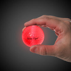 Red Glow Flyer Golf Ball
