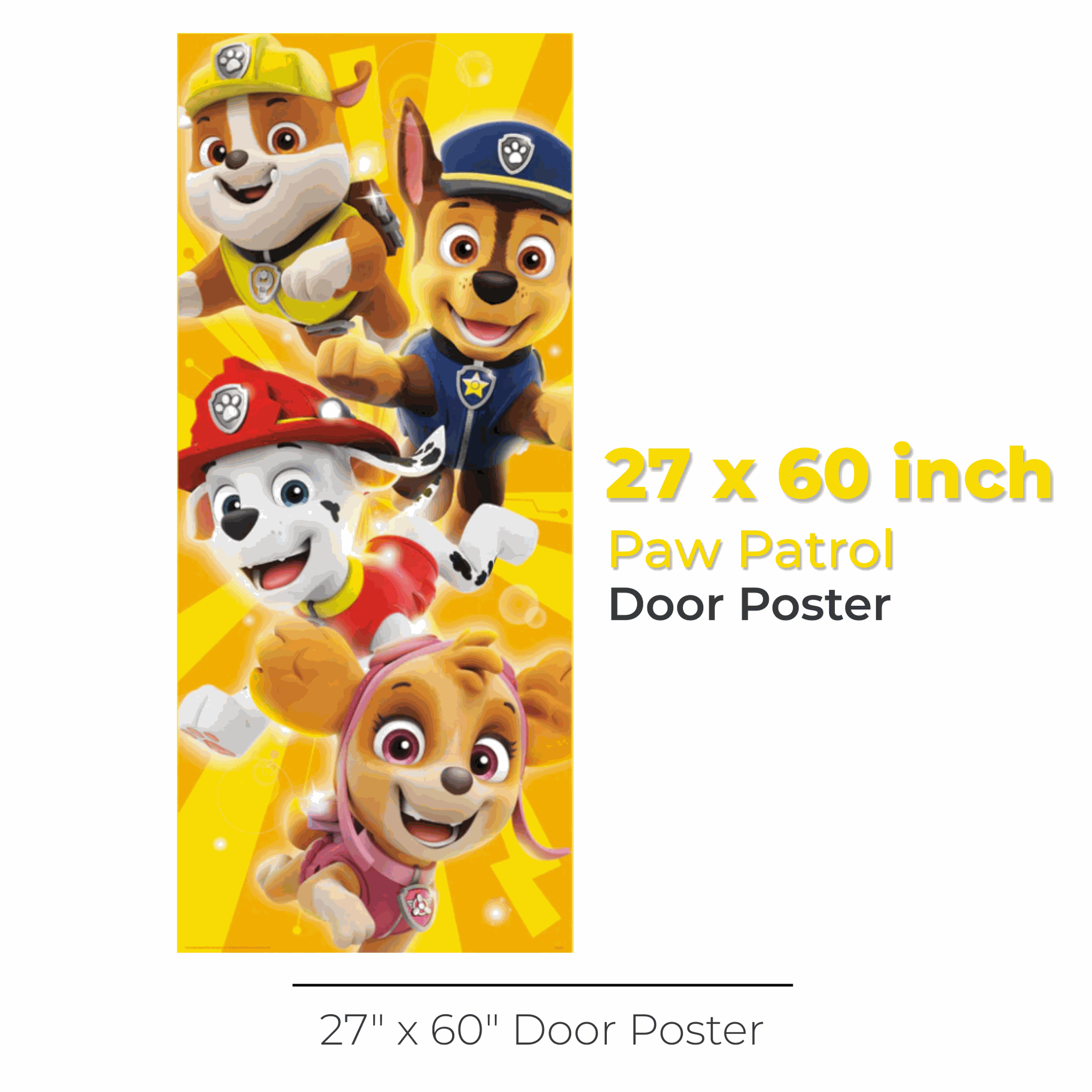 Paw Patrol Door Poster, 27