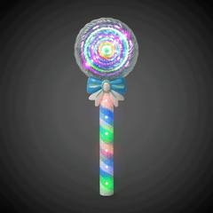 LED Blue Lollipop Wand