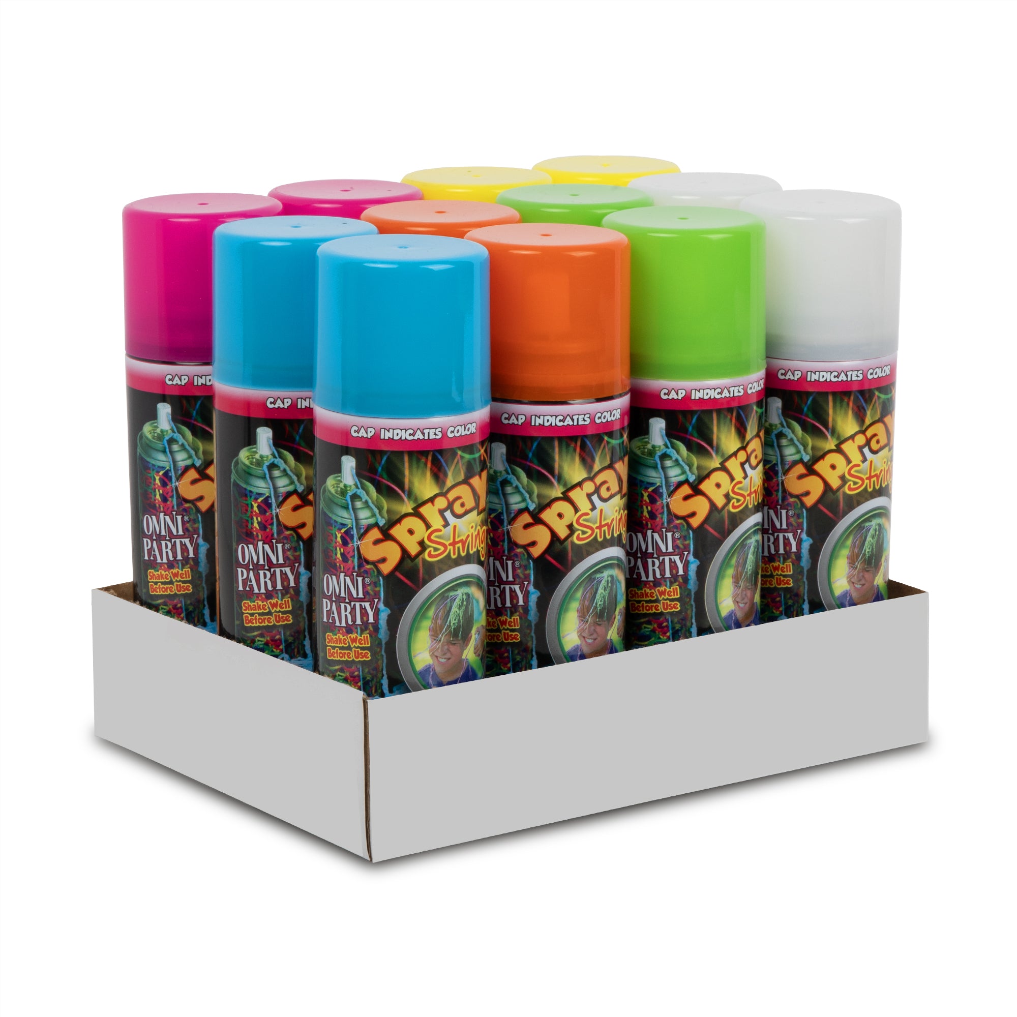 Spray Can String Party Spray String in Can | Party City Silly String - 12 Pack – Windy ...