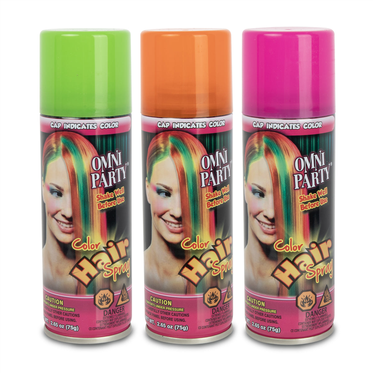 X-Treme Assorted Neon Hairsprays