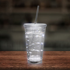 LED White String Light Cup