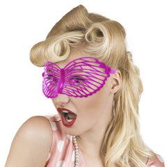 Neon Butterfly Masks
