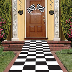 Checkered Floor Runner
