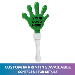 Green & White Hand Clappers