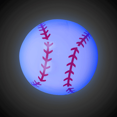 LED Inflatable Baseball & Bat Set