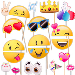 Emojicon Photo Booth Prop Kit
